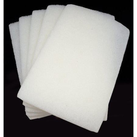 Continental Abrasives 6" x 9" Hand Pad  WHITE NW-HPWHITE